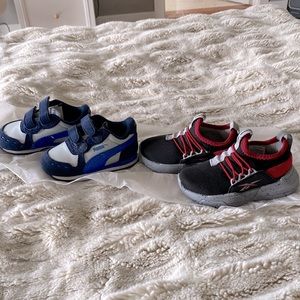 Puma and Reebok Sneakers